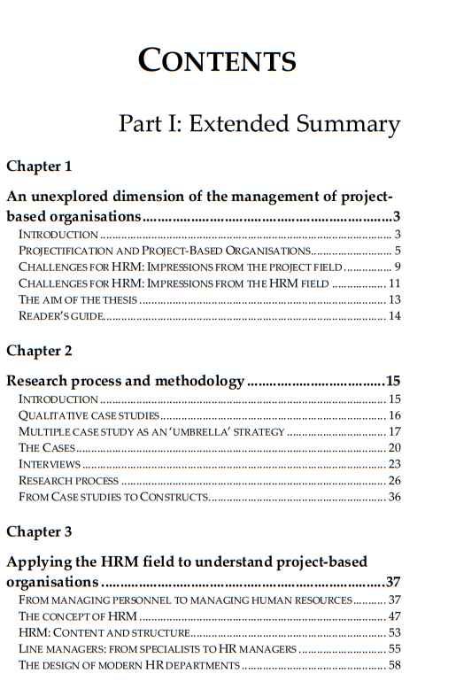 mba hr research topics